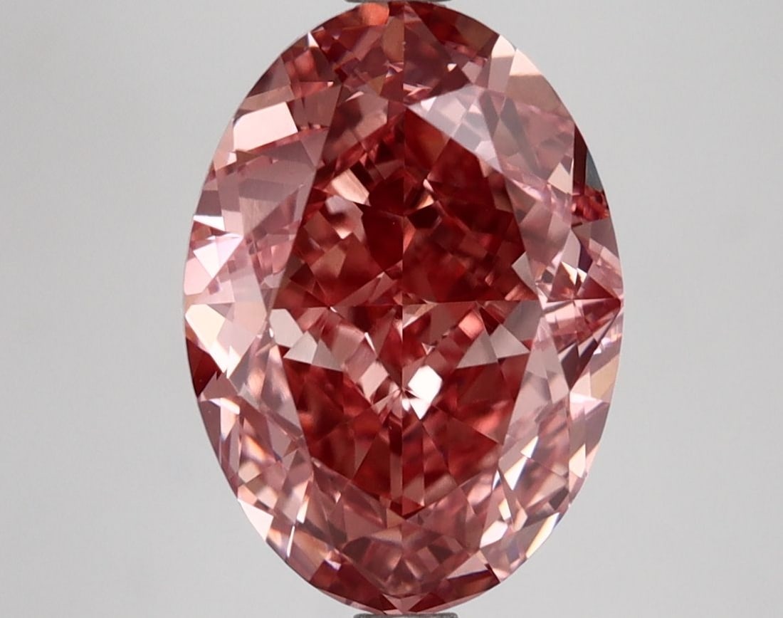 Loose Lab Diamond IGI Oval 4.54ct Fancy Vivid Pink VS1: Loose Lab Diamond IGI Oval 4.54ct Fancy Vivid Pink VS1 Loose Lab Diamond IGI Oval, 4.54ct, Fancy Vivid Pink, VS1 clarity, featuring excellent polish and symmetry; certified by IGI. Item Specifics: Sou