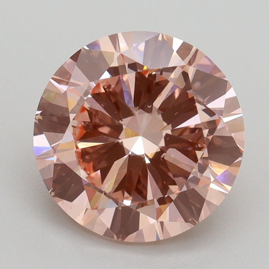 Loose Lab Diamond IGI Round 3.0ct Fancy Intense Pink VS2: Loose Lab Diamond IGI Round 3.0ct Fancy Intense Pink VS2 Loose Lab Diamond IGI Round 3.0ct, Fancy Intense Pink, VS2 clarity, with VG polish and VG symmetry; measures 9.23L x 9.28W x 5.38H. Item Specif
