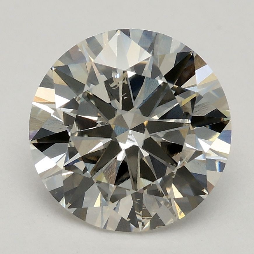 Loose Lab Diamond IGI Round 2.12ct J SI2: Loose Lab Diamond IGI Round 2.12ct J SI2 Loose Lab Diamond IGI Round 2.12ct J SI2, displaying excellent polish and symmetry, measures 8.36L x 8.42W x 4.91H and comes with IGI certification. Item