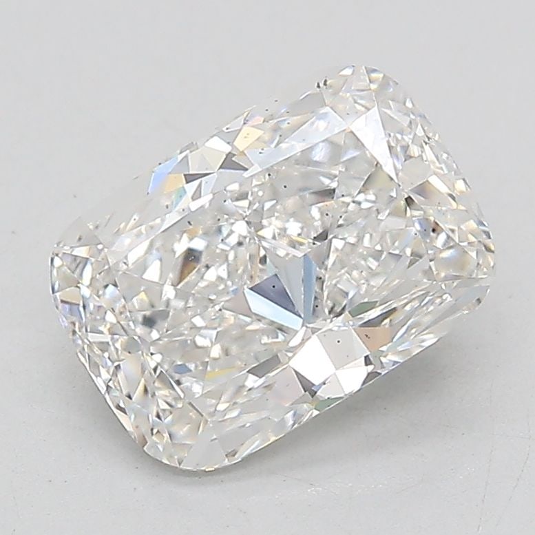 Loose Lab Diamond IGI Cushion Brilliant 2.14ct E VS2: Loose Lab Diamond IGI Cushion Brilliant 2.14ct E VS2 Loose lab-grown diamond, IGI certified, weighing 2.14 carats in a cushion brilliant shape, with E color and VS2 clarity. Measurements are 9.0L x 6.