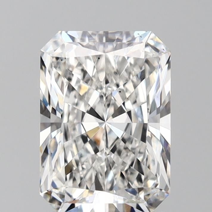 Loose Lab Diamond IGI Radiant 2.2ct F VS2: Loose Lab Diamond IGI Radiant 2.2ct F VS2 The 2.2ct loose lab-grown radiant diamond presents an F color and VS2 clarity, featuring excellent polish and symmetry, certified by IGI. Item Specifics: