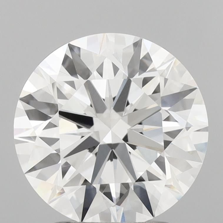 Loose Lab Diamond IGI Round 2.59ct D VVS1 - Ideal: Loose Lab Diamond IGI Round 2.59ct D VVS1 - Ideal Loose Lab Diamond IGI Round, 2.59ct, Color D, Clarity VVS1, Ideal Cut, with EX Polish and EX Symmetry; measures 8.75L x 8.8W x 5.43H, certified by