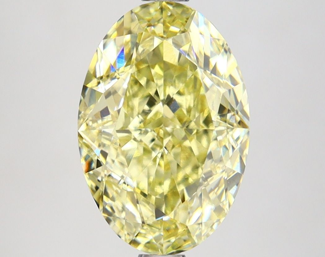 Loose Lab Diamond IGI Oval 3.25ct Fancy Intense Yellow VS1: Loose Lab Diamond IGI Oval 3.25ct Fancy Intense Yellow VS1 Loose lab-grown diamond IGI certified, 3.25ct, Fancy Intense Yellow color, VS1 clarity, with excellent polish and symmetry. Measurements are