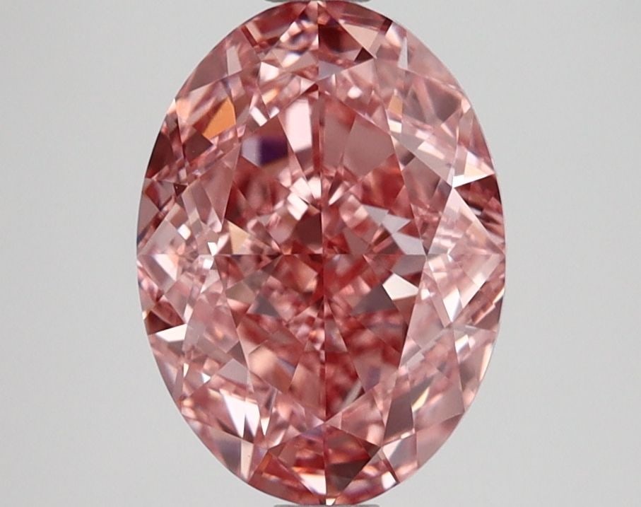 Loose Lab Diamond IGI Oval 2.56ct Fancy Vivid Pink VVS1: Loose Lab Diamond IGI Oval 2.56ct Fancy Vivid Pink VVS1 Loose Lab Diamond IGI Oval, 2.56ct, Fancy Vivid Pink, Clarity VVS1, offering excellent polish and symmetry, certified by IGI. Item Specifics: So