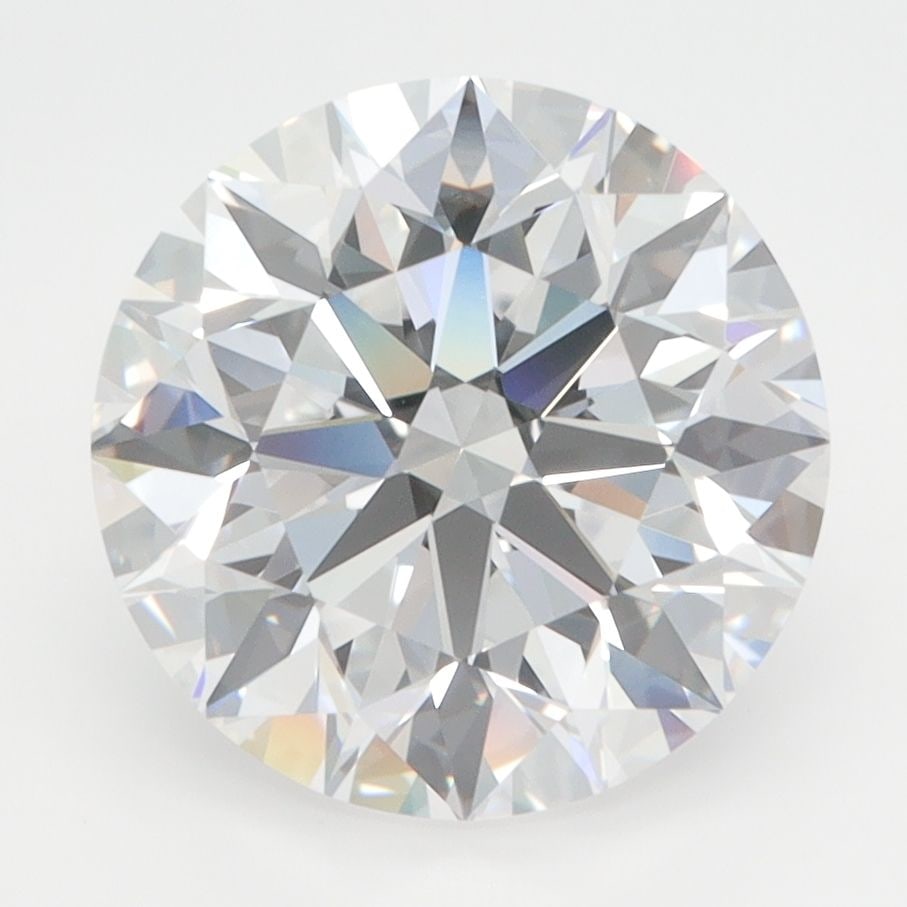Loose Lab Diamond IGI Round 4.01ct E VS1: Loose Lab Diamond IGI Round 4.01ct E VS1 A 4.01ct loose lab-grown round diamond with E color and VS1 clarity, certified by IGI. It measures 10.05L x 10.12W x 6.35H mm, with EX polish and EX symmetry.