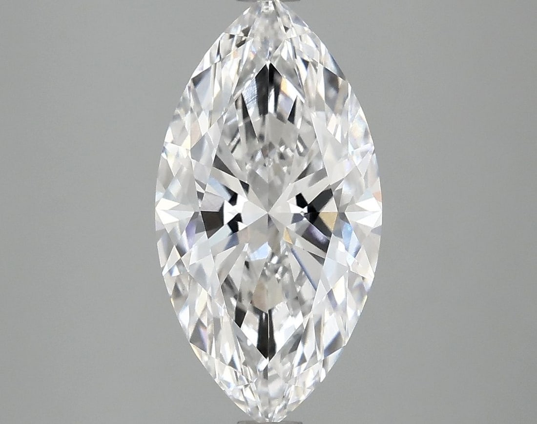 Loose Lab Diamond IGI Marquise 2.58ct D VS1: Loose Lab Diamond IGI Marquise 2.58ct D VS1 Loose Lab Diamond weighing 2.58ct, Marquise cut, Color D, Clarity VS1, with excellent polish and symmetry, certified by IGI. Dimensions are 13.95L x 7.24W x