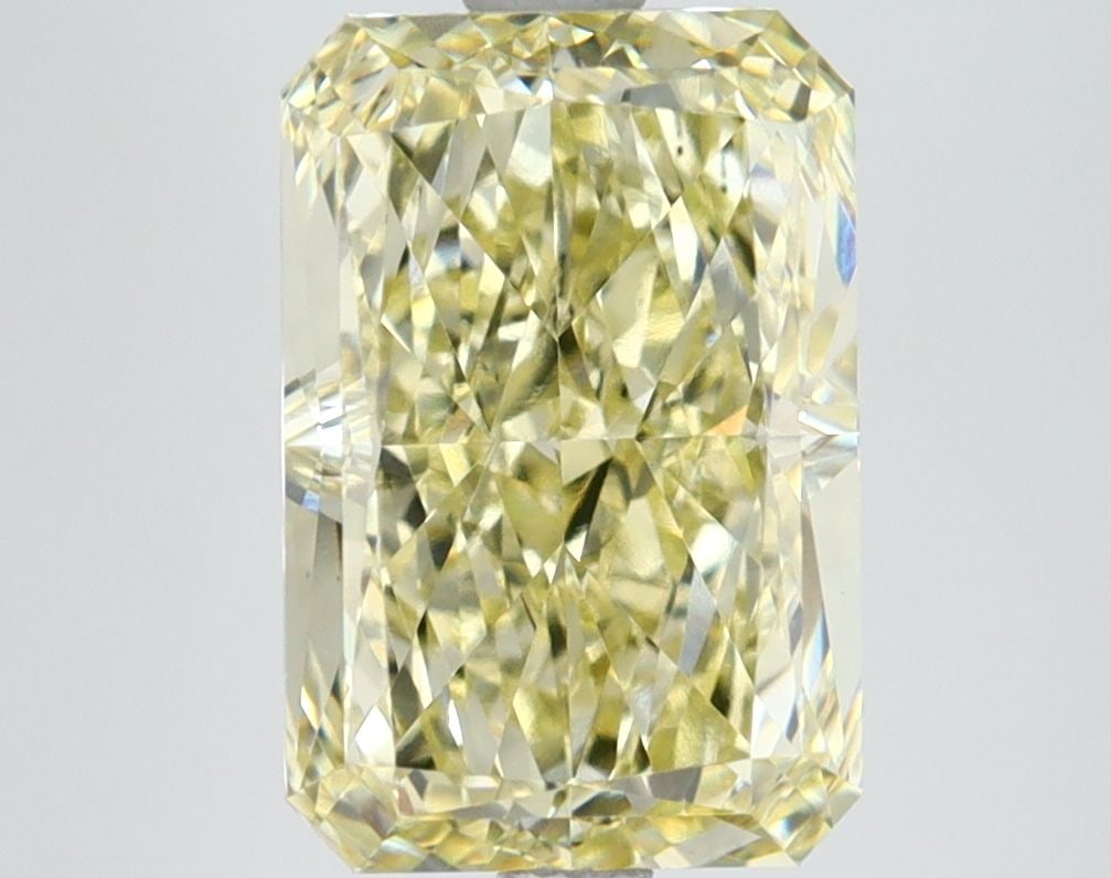 Loose Lab Diamond IGI Radiant 3.75ct Fancy Intense Yellow VS1: Loose Lab Diamond IGI Radiant 3.75ct Fancy Intense Yellow VS1 Loose lab-grown diamond of 3.75ct in a radiant cut, Fancy Intense Yellow color, and VS1 clarity, certified by IGI. Measurements are 10.6L