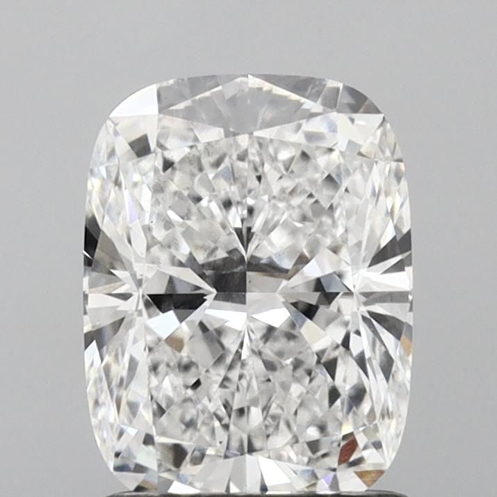 Loose Lab Diamond IGI Cushion Brilliant 1.51ct D VS1: Loose Lab Diamond IGI Cushion Brilliant 1.51ct D VS1 Loose Lab Diamond IGI Cushion Brilliant, 1.51ct, Color D, Clarity VS1, Polish EX, Symmetry EX, measuring 7.99L x 6.05W x 3.98H, certified by IGI. I