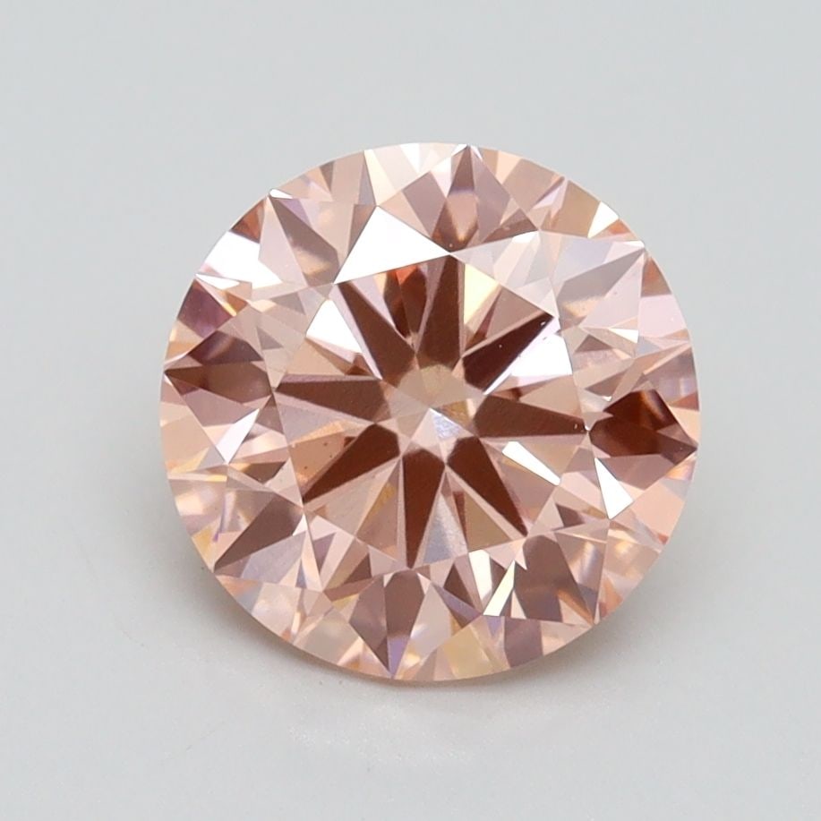 IGI 2.02ct Round Fancy Intense Pink VS1 - Ideal Loose Lab Diamond: IGI 2.02ct Round Fancy Intense Pink VS1 - Ideal Loose Lab Diamond This 2.02ct IGI certified loose lab diamond has an ideal round cut, Fancy Intense Pink color, and VS1 clarity, with dimensions of 7.98
