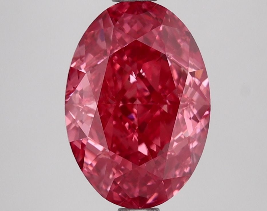Loose Lab Diamond IGI Oval 2.56ct Fancy Vivid Pink VVS2: Loose Lab Diamond IGI Oval 2.56ct Fancy Vivid Pink VVS2 Loose Lab Diamond IGI Oval, 2.56ct, Fancy Vivid Pink, Clarity VVS2, with dimensions 10.17L x 7.06W x 4.6H, certified by IGI. Item Specifics: Sou