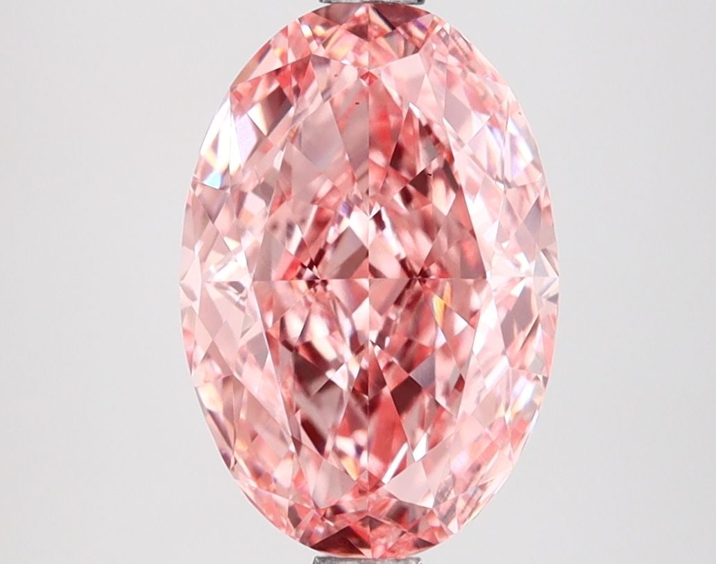 Loose Lab Diamond IGI Oval 2.76ct Fancy Vivid Pink VS1: Loose Lab Diamond IGI Oval 2.76ct Fancy Vivid Pink VS1 Loose Lab Diamond IGI Oval, 2.76ct, Fancy Vivid Pink, VS1 clarity, featuring excellent polish and symmetry, certified by IGI. Item Specifics: Sou