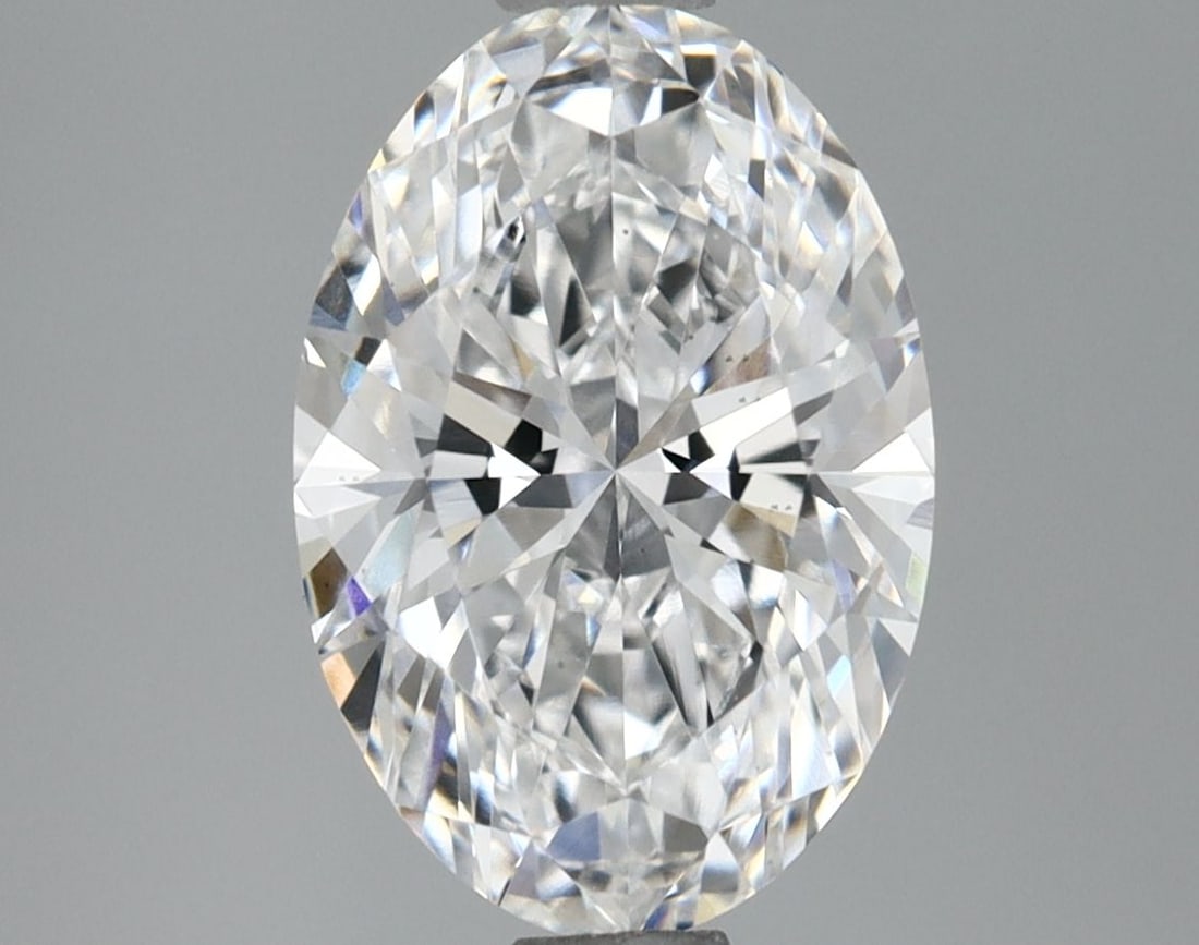 Loose Lab Diamond IGI Oval 1.69ct E VS1: Loose Lab Diamond IGI Oval 1.69ct E VS1 Loose lab-created diamond, IGI certified, 1.69 ct, oval cut, color E, clarity VS1, with excellent polish and symmetry; dimensions 9.71L x 6.6W x 4.17H. Item Spe