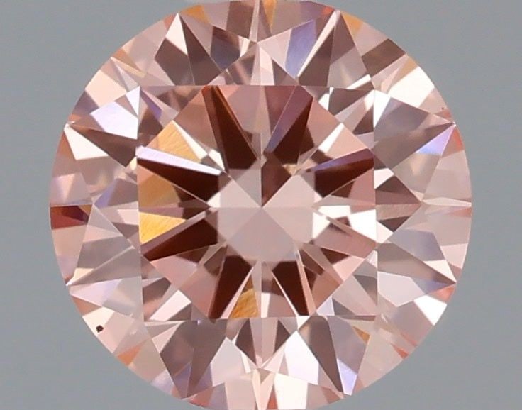 Loose Lab Diamond IGI Round 1.07ct Fancy Vivid Pink VVS2: Loose Lab Diamond IGI Round 1.07ct Fancy Vivid Pink VVS2 Loose lab-grown diamond weighing 1.07ct, featuring a round cut with Fancy Vivid Pink color and VVS2 clarity, certified by IGI. Item Specifics: