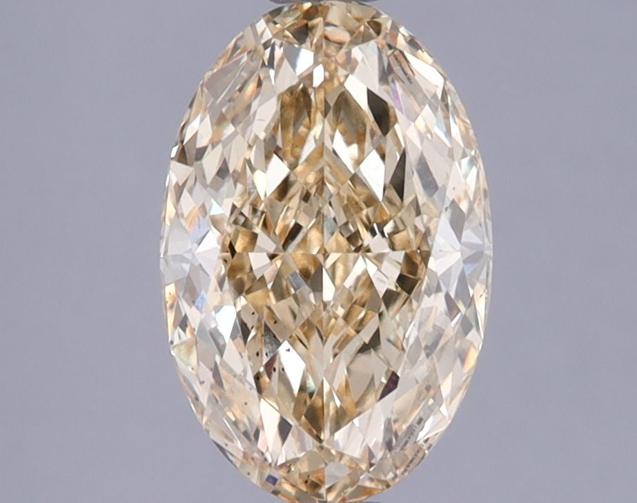 Loose Lab Diamond IGI Oval 1.9ct Fancy Intense Yellow VS2: Loose Lab Diamond IGI Oval 1.9ct Fancy Intense Yellow VS2 Loose Lab Diamond IGI Oval 1.9ct Fancy Intense Yellow VS2, features excellent polish and symmetry, measures 10.05L x 6.58W x 3.81H, certified