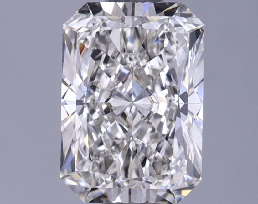 Loose Lab Diamond IGI Radiant 1.2ct G VVS2: Loose Lab Diamond IGI Radiant 1.2ct G VVS2 A 1.2ct Loose Lab Diamond featuring a radiant cut, G color, and VVS2 clarity, with excellent polish and symmetry, certified by IGI; it measures 7.47L x 5.24W