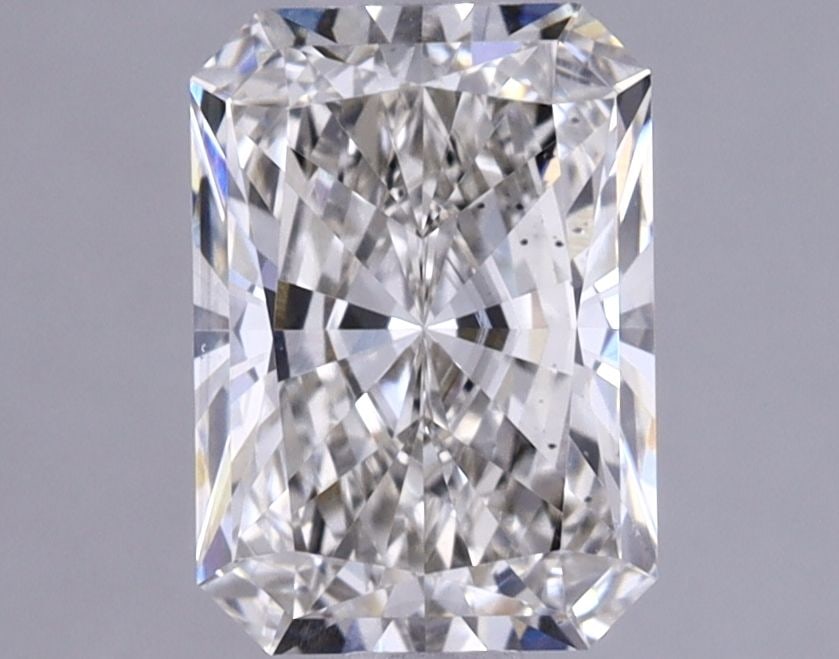Loose Lab Diamond IGI Radiant 1.2ct G VS2: Loose Lab Diamond IGI Radiant 1.2ct G VS2 Loose Lab Diamond IGI Radiant, weighing 1.2ct, with color G and clarity VS2, featuring excellent polish and symmetry. Certified by IGI, measurements are 7.41L