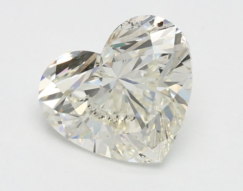 Loose Lab Diamond IGI Heart 2.12ct I SI2: Loose Lab Diamond IGI Heart 2.12ct I SI2 Loose Lab Diamond IGI Heart, weighing 2.12ct, with color I and clarity SI2, exhibiting very good polish and symmetry. Certified by IGI, measurements are 7.68L