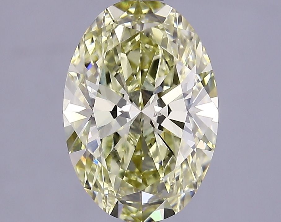 Loose Lab Diamond IGI Oval 2.14ct Fancy Intense Yellow VS1: Loose Lab Diamond IGI Oval 2.14ct Fancy Intense Yellow VS1 Loose Lab Diamond IGI Oval, 2.14ct, Fancy Intense Yellow, Clarity VS1 with excellent polish and symmetry. Certified by IGI, measurements are