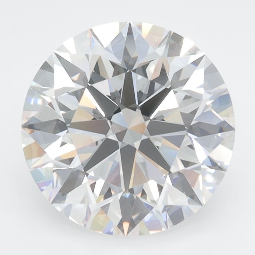 Loose Lab Diamond GIA Round 3.4ct D VVS2: Loose Lab Diamond GIA Round 3.4ct D VVS2 Loose Lab Diamond GIA Round 3.4ct, D color, VVS2 clarity, with excellent cut, polish, and symmetry, measuring 9.62L x 9.64W x 5.99H. Item Specifics: Source: Th