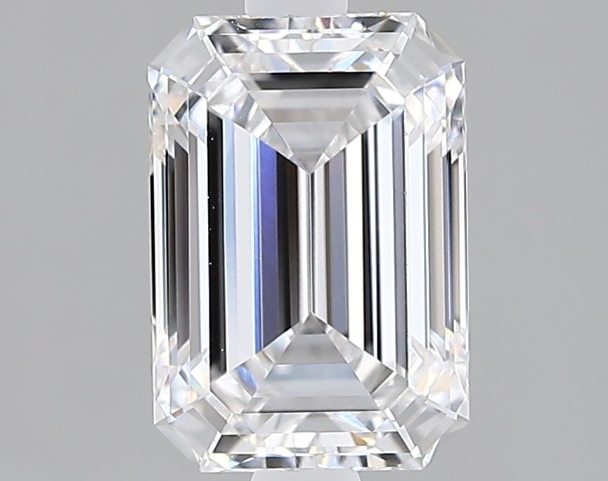 Loose Lab Diamond GIA Emerald 1.74ct D VVS2: Loose Lab Diamond GIA Emerald 1.74ct D VVS2 This 1.74ct Loose Lab Diamond is an Emerald cut, D color, and VVS2 clarity, certified by GIA, measuring 8.37L X 5.8W X 3.8H. Item Specifics: Source: This Is