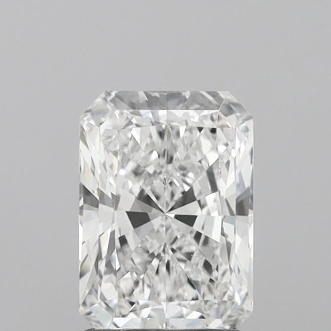 Loose Lab Diamond IGI Radiant 1.52ct E VVS2: Loose Lab Diamond IGI Radiant 1.52ct E VVS2 Loose Lab Diamond IGI Radiant, 1.52ct, E color, VVS2 clarity, with EX polish and symmetry; measures 8.08L x 5.68W x 3.91H. Item Specifics: Source: This Is A
