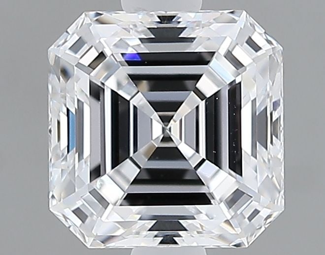 Loose Lab Diamond GIA Asscher 1.31ct D VS1: Loose Lab Diamond GIA Asscher 1.31ct D VS1 Loose lab-grown diamond, GIA certified, Asscher cut, 1.31ct, color D, clarity VS1, very good polish and excellent symmetry, measurements 6.2L x 6.13W x 4.05H