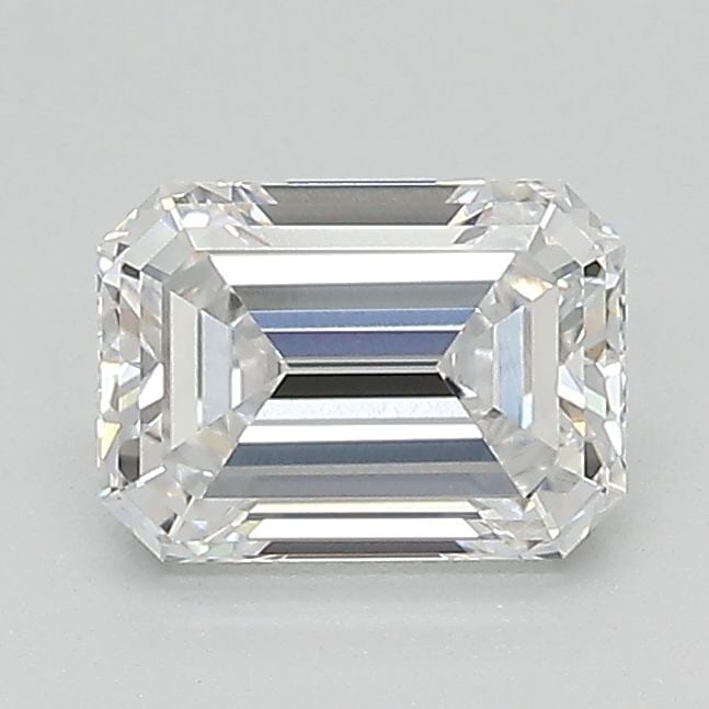 Loose Lab Diamond GIA Emerald 1.02ct D VVS1: Loose Lab Diamond GIA Emerald 1.02ct D VVS1 This Loose Lab Diamond GIA Emerald weighs 1.02ct with D color and VVS1 clarity, and features excellent polish and symmetry. It measures 6.83L x 4.93W x 3.23