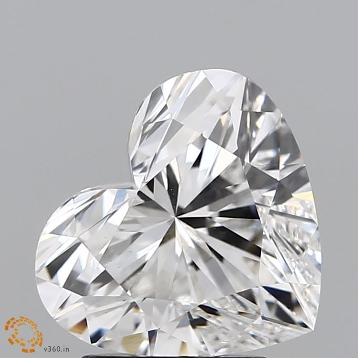 Loose Lab Diamond GIA Heart 2.76ct G VVS2: Loose Lab Diamond GIA Heart 2.76ct G VVS2 Loose Lab Diamond GIA Heart, 2.76 ct, color G, clarity VVS2, excellent polish and symmetry, with measurements of 8.8L x 9.87W x 5.64H. Item Specifics: Source: