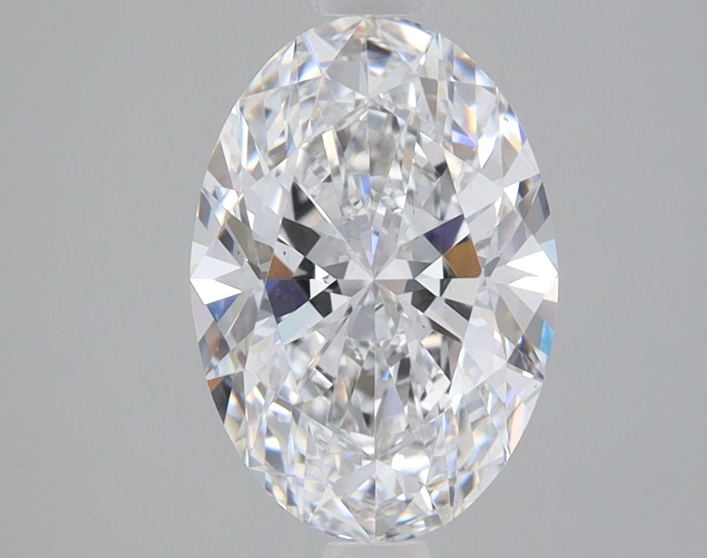 Loose Lab Diamond IGI Oval 2.11ct D VS2: Loose Lab Diamond IGI Oval 2.11ct D VS2 Loose lab-grown IGI certified oval diamond, 2.11 carats, color D, clarity VS2, excellent polish and symmetry, measurements 10.41L x 7.24W x 4.54H. Item Specific
