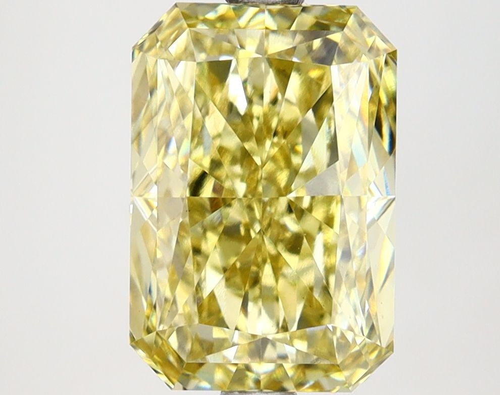 Loose Lab Diamond IGI Radiant 3.3ct Fancy Intense Yellow VS1: Loose Lab Diamond IGI Radiant 3.3ct Fancy Intense Yellow VS1 This 3.3ct Loose Lab Diamond exhibits a Fancy Intense Yellow color and VS1 clarity, with excellent polish and symmetry, certified by IGI. I