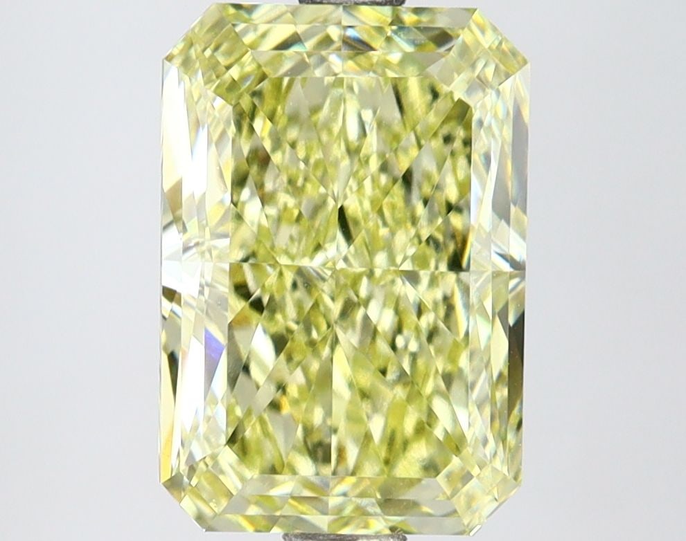 Loose Lab Diamond IGI Radiant 3.31ct Fancy Intense Yellow VS1: Loose Lab Diamond IGI Radiant 3.31ct Fancy Intense Yellow VS1 Loose Lab Diamond IGI Radiant 3.31ct, color Fancy Intense Yellow, clarity VS1, with measurements of 10.38L x 7.19W x 4.71H, certified by I