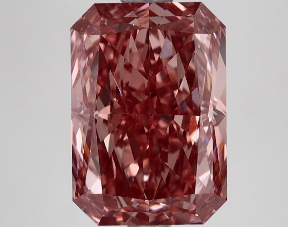 Loose Lab Diamond IGI Radiant 3.33ct Fancy Vivid Pink VVS2: Loose Lab Diamond IGI Radiant 3.33ct Fancy Vivid Pink VVS2 Loose lab-grown diamond, IGI certified, radiant cut, 3.33ct, Fancy Vivid Pink color, and VVS2 clarity, with excellent polish and symmetry. It