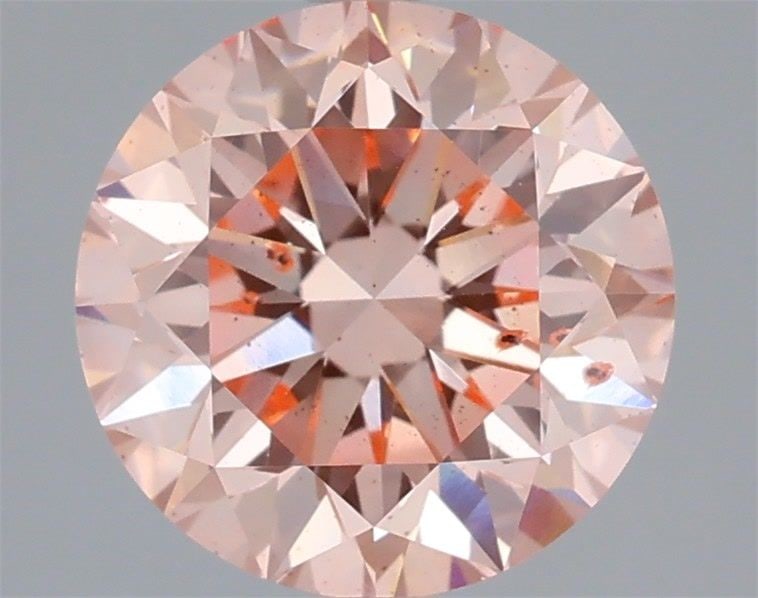 Loose Lab Diamond IGI Round 2.74ct Fancy Vivid Pink SI2: Loose Lab Diamond IGI Round 2.74ct Fancy Vivid Pink SI2 Loose Lab Diamond IGI Round 2.74ct Fancy Vivid Pink SI2, measuring 8.73L x 8.75W x 5.62H, with very good polish and excellent symmetry, certifie