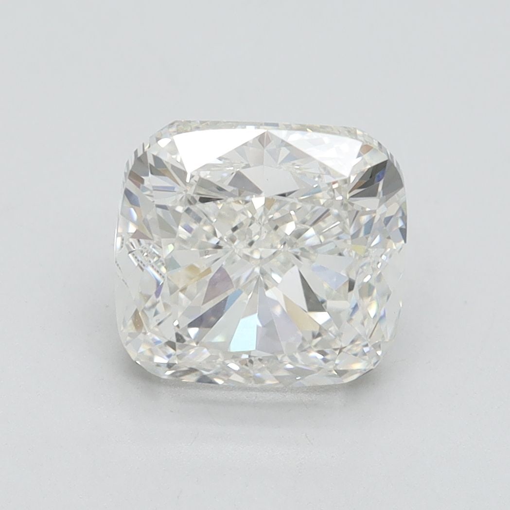 Loose Lab Diamond 3.01ct H VS1 - IGI Cushion Brilliant: Loose Lab Diamond 3.01ct H VS1 - IGI Cushion Brilliant Loose Lab Diamond 3.01ct IGI Cushion Brilliant, H color, VS1 clarity, with EX polish and symmetry, measuring 8.03L x 7.68W x 5.28H, certified by