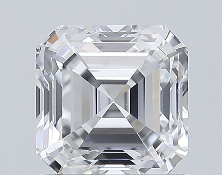 Loose Lab Diamond IGI Square Emerald 1.0ct D VS1: Loose Lab Diamond IGI Square Emerald 1.0ct D VS1 This loose lab-grown diamond weighs 1.0ct, features a square emerald cut, color D, and clarity VS1, with measurements of 5.42L x 5.38W x 3.69H, certifi