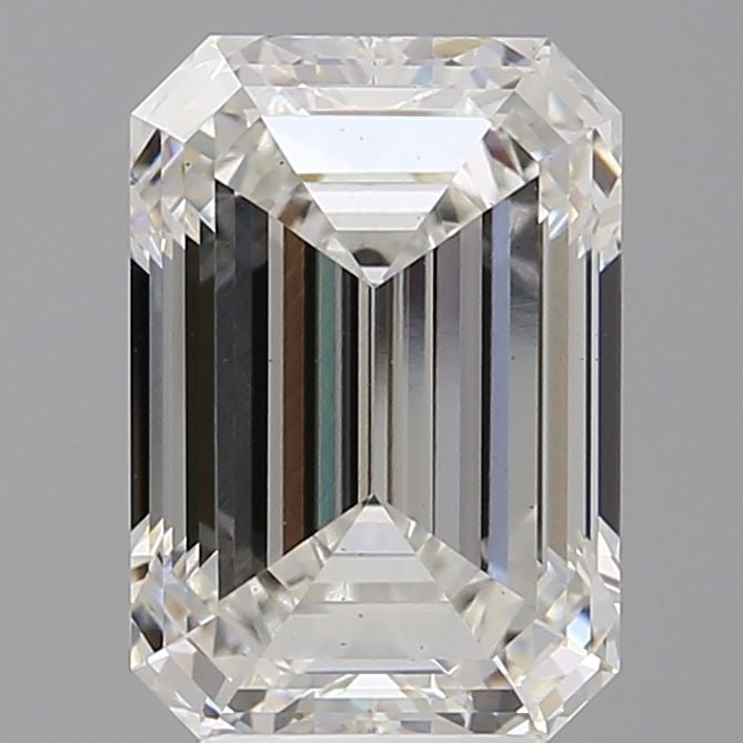 Loose Lab Diamond IGI Emerald 4.6ct F VS2: Loose Lab Diamond IGI Emerald 4.6ct F VS2 Loose Lab Diamond IGI Emerald, 4.6ct, Color F, VS2 clarity, with excellent polish and symmetry, measuring 11.31L x 7.88W x 5.32H, certified by IGI. Item Speci