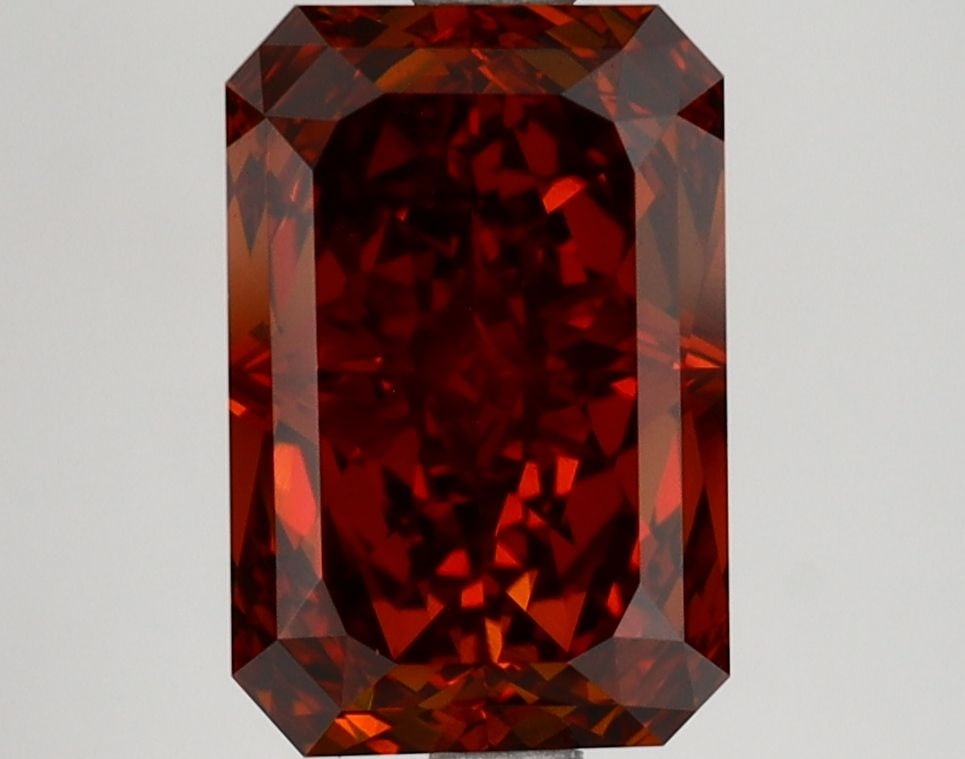 Loose Lab Diamond IGI Radiant 3.14ct Fancy Orange VS1: Loose Lab Diamond IGI Radiant 3.14ct Fancy Orange VS1 This 3.14ct Loose Lab Diamond is radiant cut with a fancy orange color and VS1 clarity, IGI certified, and measures 10.26L x 6.81W x 4.73H. Item S