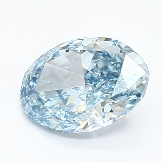 Loose Lab Diamond IGI Oval 1.28ct Fancy Vivid Blue VS1: Loose Lab Diamond IGI Oval 1.28ct Fancy Vivid Blue VS1 This loose lab diamond, certified by IGI, weighs 1.28ct, features an oval cut, and displays a fancy vivid blue color with VS1 clarity. Item Speci