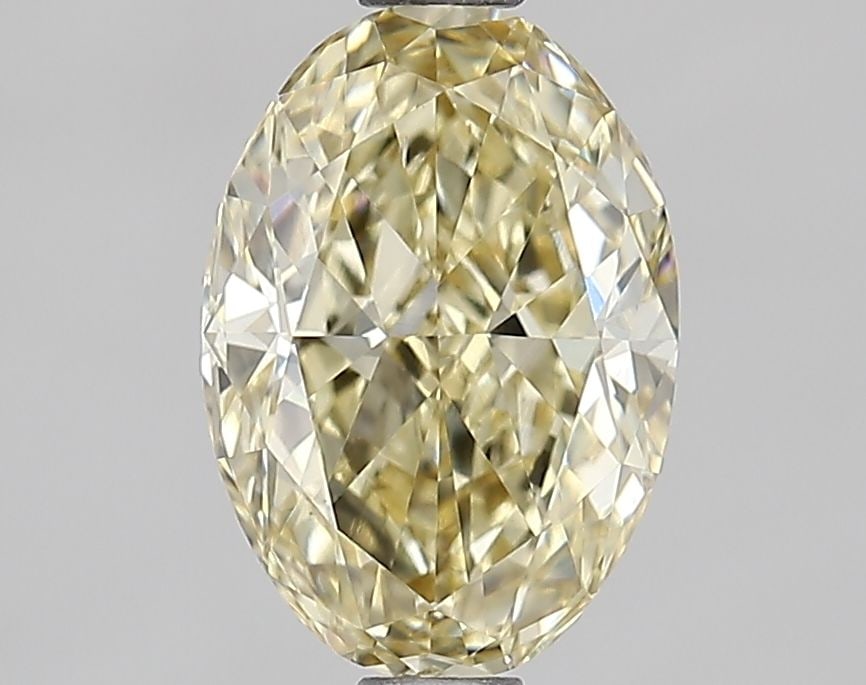 Loose Lab Diamond IGI Oval 1.39ct Fancy Yellow VS1 (1 of 1)