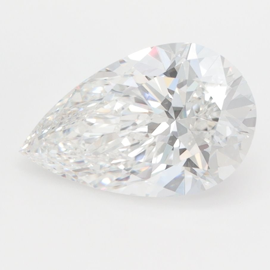 Loose Lab Diamond GIA Pear 2.03ct E VVS1: Loose Lab Diamond GIA Pear 2.03ct E VVS1 Loose Lab Diamond GIA Pear, weighing 2.03ct with color E and clarity VVS1. Certified by GIA, it features excellent polish and symmetry, measuring 11.3L x 7.04W