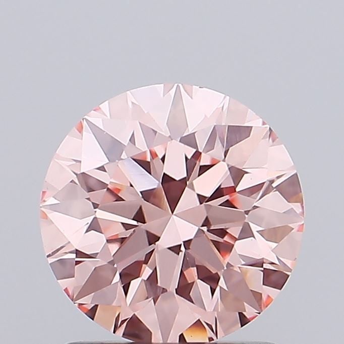 Ideal Loose Lab Diamond IGI Round 1.16ct Fancy Intense Pink VS1: Ideal Loose Lab Diamond IGI Round 1.16ct Fancy Intense Pink VS1 Ideal Loose Lab Diamond IGI Round, weighing 1.16ct with Fancy Intense Pink color and clarity VS1. Certified by IGI, it features excellen
