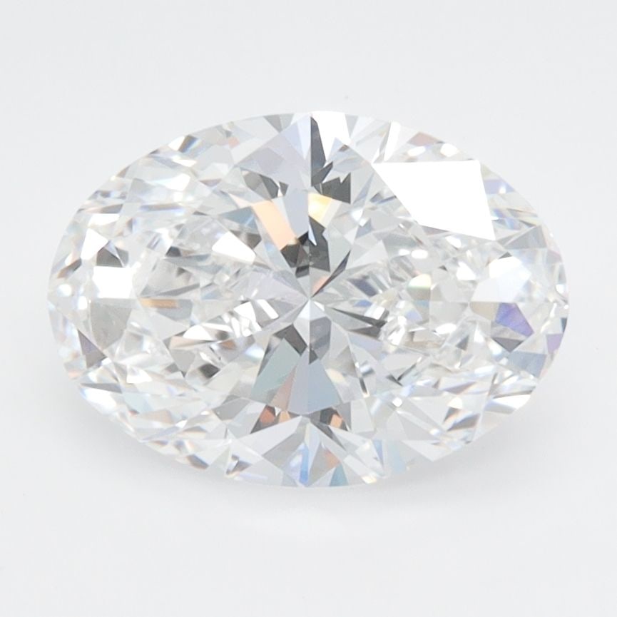 Loose Lab Diamond GIA Oval 2.06ct D VVS1: Loose Lab Diamond GIA Oval 2.06ct D VVS1 Loose Lab Diamond GIA Oval, weighing 2.06ct with color D and clarity VVS1. Certified by GIA, it features excellent polish and symmetry, measuring 10.07L x 7.21