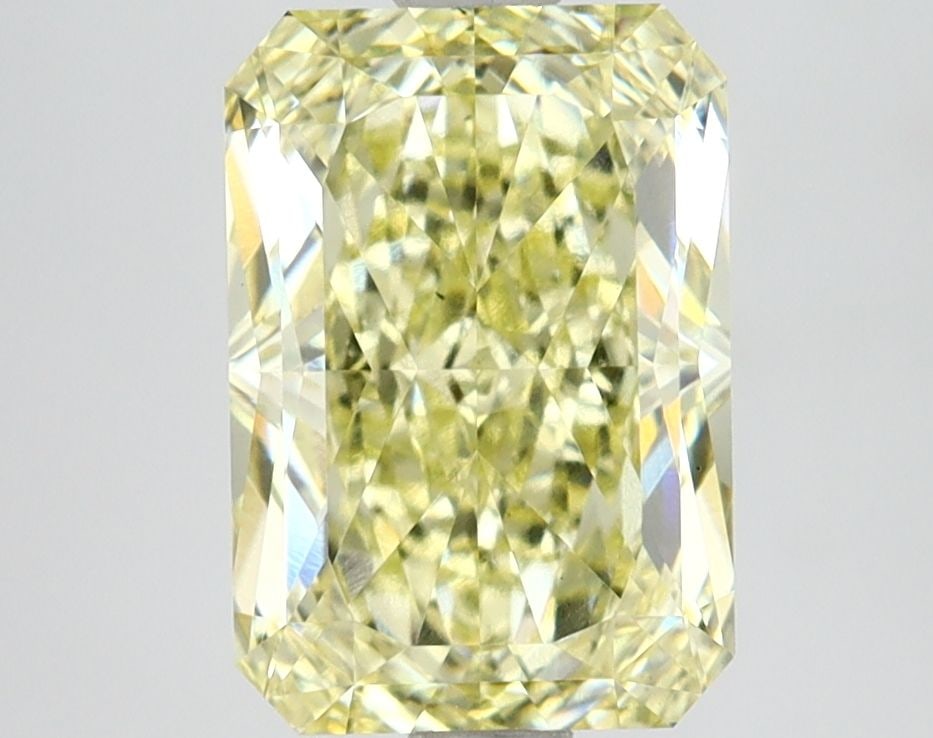Loose Lab Diamond IGI Radiant 3.15ct Fancy Intense Yellow VS1: Loose Lab Diamond IGI Radiant 3.15ct Fancy Intense Yellow VS1 Loose lab-grown diamond weighing 3.15ct, with a radiant cut, fancy intense yellow color, clarity VS1, and certified by IGI, featuring exce