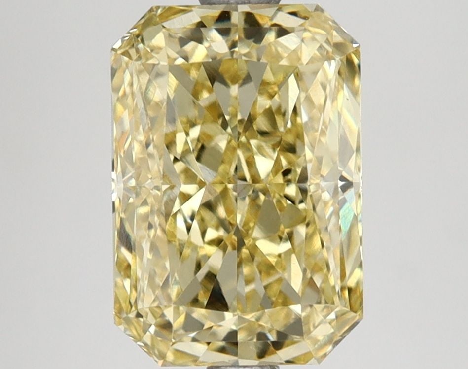 Loose Lab Diamond IGI Radiant 3.19ct Fancy Vivid Yellow VS1: Loose Lab Diamond IGI Radiant 3.19ct Fancy Vivid Yellow VS1 Loose lab-grown diamond, IGI certified, radiant cut, 3.19ct, fancy vivid yellow color, VS1 clarity, with excellent polish and symmetry. Item