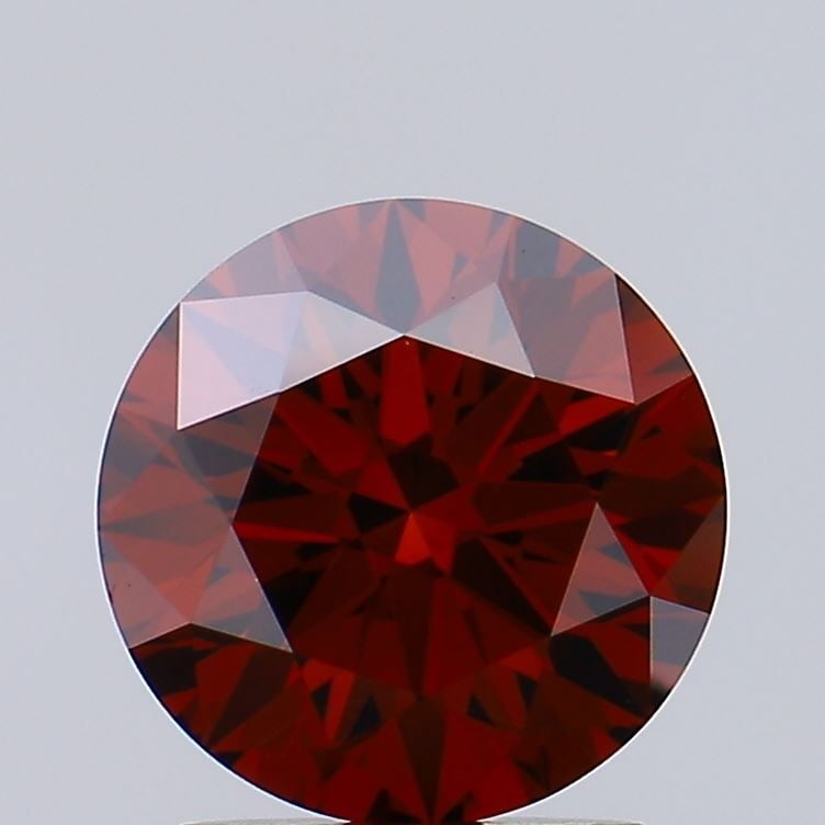 Ideal Loose Lab Diamond IGI Round 1.53ct Fancy Deep Orange VS1: Ideal Loose Lab Diamond IGI Round 1.53ct Fancy Deep Orange VS1 Ideal loose lab-grown diamond, IGI certified, round cut, 1.53ct, Fancy Deep Orange color, VS1 clarity, excellent polish and symmetry, mea