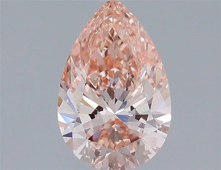 Loose Lab Diamond IGI Pear 1.01ct Fancy Intense Pink VS1: Loose Lab Diamond IGI Pear 1.01ct Fancy Intense Pink VS1 Loose lab-grown diamond, 1.01ct, IGI certified, Pear cut, Fancy Intense Pink color, VS1 clarity, VG polish, VG symmetry, measurements 8.82L x 5