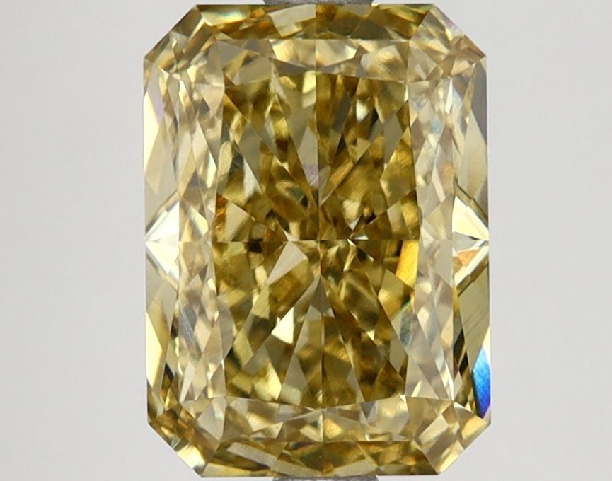 Loose Lab Diamond IGI Radiant 2.61ct Fancy Intense Yellow VVS2: Loose Lab Diamond IGI Radiant 2.61ct Fancy Intense Yellow VVS2 Loose lab-grown diamond, IGI certified, radiant cut, weighing 2.61ct, color fancy intense yellow, clarity VVS2, featuring excellent polis