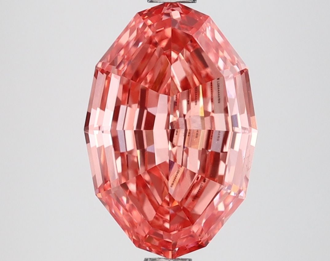 Loose Lab Diamond IGI Other 2.51ct Fancy Vivid Pink VVS2: Loose Lab Diamond IGI Other 2.51ct Fancy Vivid Pink VVS2 Loose Lab Diamond IGI Other, 2.51ct Fancy Vivid Pink, VVS2 clarity, with measurements of 11.14L x 7.44W x 4.04H; certified by IGI. Item Specifi