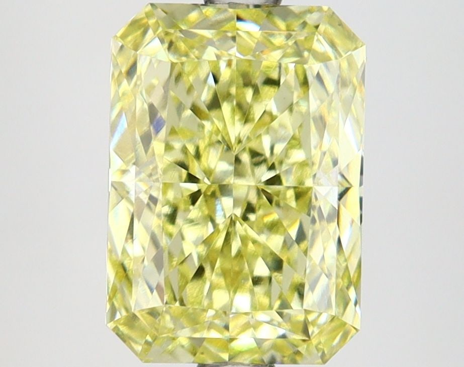 Loose Lab Diamond IGI Radiant 3.04ct Fancy Yellow VS1: Loose Lab Diamond IGI Radiant 3.04ct Fancy Yellow VS1 This 3.04ct radiant lab-grown diamond displays a fancy yellow color, VS1 clarity, and has excellent polish and symmetry, certified by IGI. Item Sp