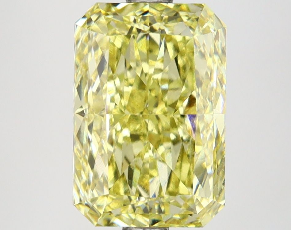 Loose Lab Diamond IGI Radiant 3.06ct Fancy Intense Yellow VS1: Loose Lab Diamond IGI Radiant 3.06ct Fancy Intense Yellow VS1 This is a 3.06ct loose lab-grown diamond with a radiant cut, fancy intense yellow color, VS1 clarity, and EX polish and symmetry, certifie